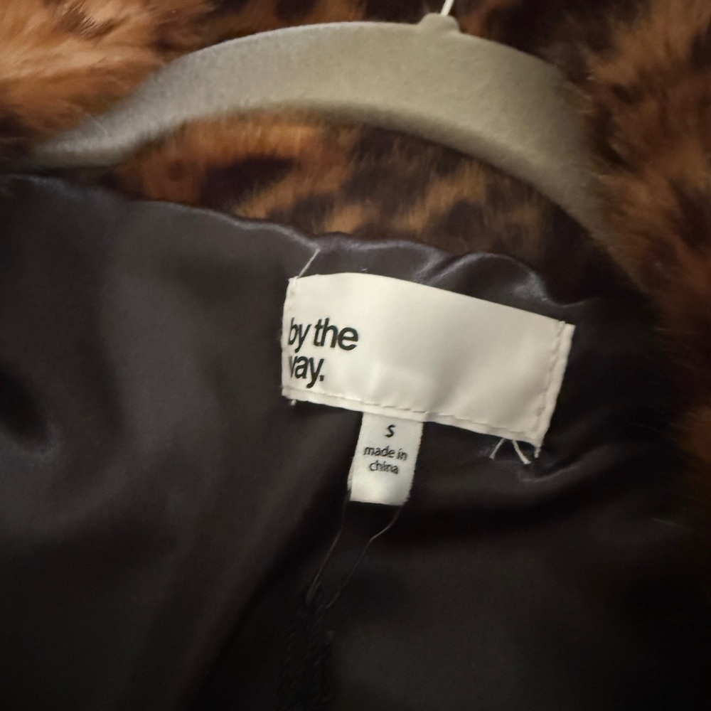 By the Way Brown Leopard Print Jacket - Picture 2 of 2